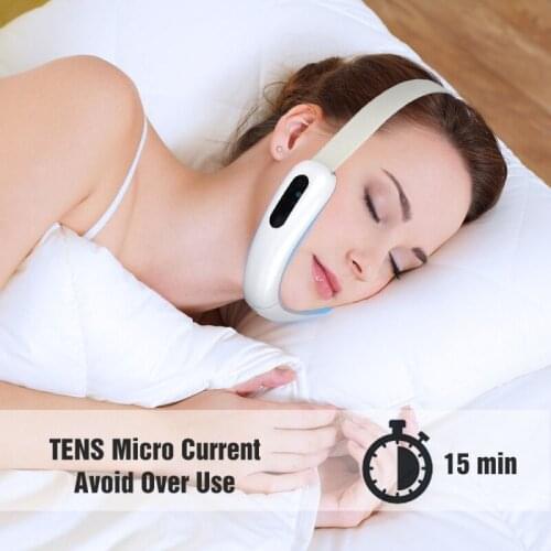 New-Fashion Face Lift Devices Electric V-Face Shaping Massager Face Lifting Instrument Removal Double Chin TSLM1