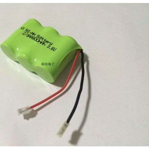 MasterFire Original Ni-MH 2/3AA 3.6V 800mAh Rechargeable Battery NiMH 2/3AA Batteries Pack With Plugs For Cordless Phone