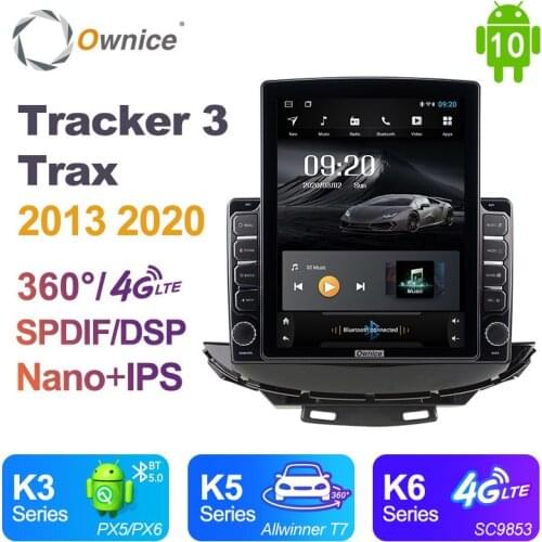 Ownice for Chevrolet Tracker 3 Trax 2013 2019 2020 Nano Vertical Android 10.0 Car Radio 2din Car Auto Audio Video System Unit