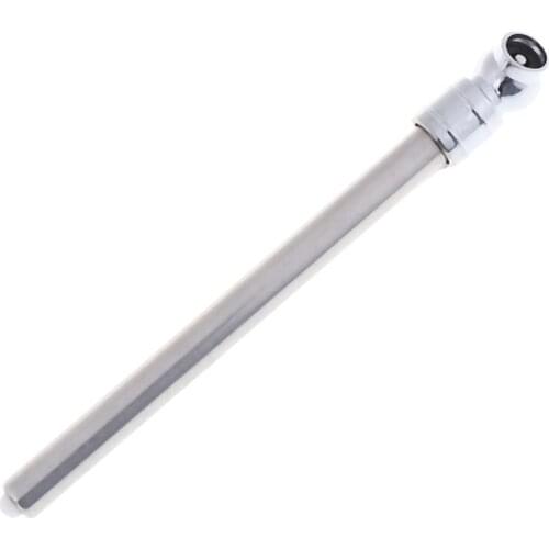 Portable Tire Air Pressure Test Gauge Pen Vehicle Car Motorcycle Tyre Test Meter Pen Silvery 5-50LBS Diagnostic Tools