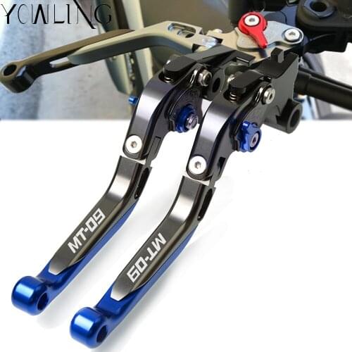 Motorcycle Adjustable Folding Brake Clutch Lever For YAMAHA MT-09 FZ-09 2013-2016 2017 2018 2019 2020 2021 MT09 FZ09 MT FZ 09 SR