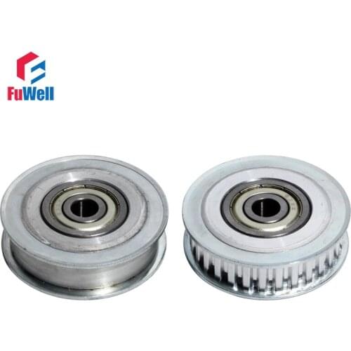 XL Type 30T Idler Pulley Transmission Idle Pulley Belt Width 11mm Bore 8/10/12/15mm 30Teeth Bearing Timing Belt Pulley