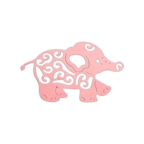 Julyarts Elephant Dies Scrapbooking Stencil Scrapbooking Photo Album Card Paper Embossing Craft DIY