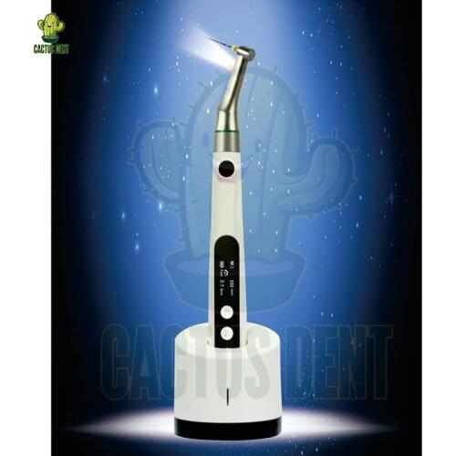 Dental Root Canal Treatment Rotary Instruments Optical Fiber Endomotor Wireless Endodontic Motor Reciprocating with LED light