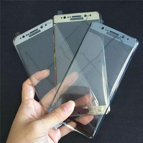 2018 New Full Cover Tempered Glass For Samsung Galaxy s6 s7 Edge s8 plus s9 note 9 8 Screen Protector Film 50pcs with package