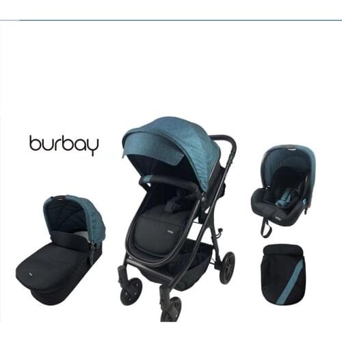 3 in 1 baby stroller high landscape hot mom stroller burbay europen big baby