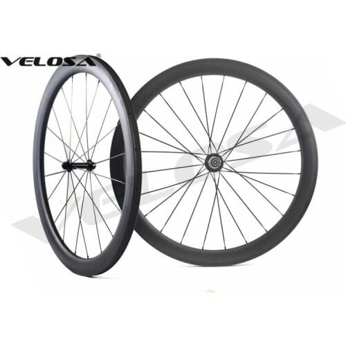 NEW arrival,Rear wheel Asymmetrical 50mm clincher/tubular Full carbon bike wheelset, ,700C road bike wheel,wider U shape rim