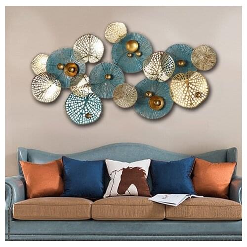 French Simple Three-dimensional Wall Decoration Wall Hanging Retro Nordic Wrought Iron Wall Decoration Wall Hangings