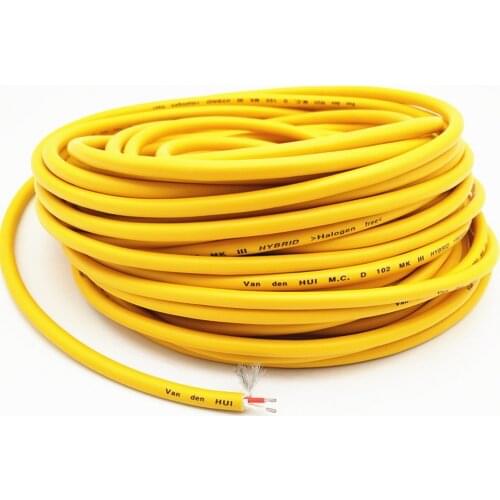 Van Den Hul M C D102 MKIII Hybrid Analogue Interconnects RCA cable for CD playe product hifi CD amplifier amp Vinshle