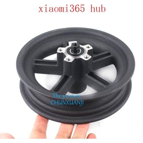 Good quality Electric Scooter Wheel Hub Aluminum Rear Wheel Hub with Original Axle for Xiaomi M365 Scooter Parts