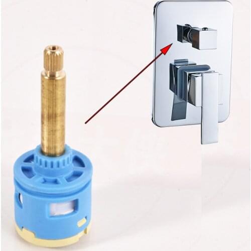 Faucet Diverter Cartridge Valve Turn On/Off Mixer Cartridge Valve 2 way 3 Way Catridge for Kitchen Bathroom 1pc Faucet Valve
