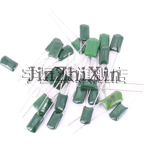 Polyester capacitor 630V 2A102J 152J 222J 332J 472J 682J 1NF 2.2NF 3.3NF 4.7NF 6.8NF(20PCS)