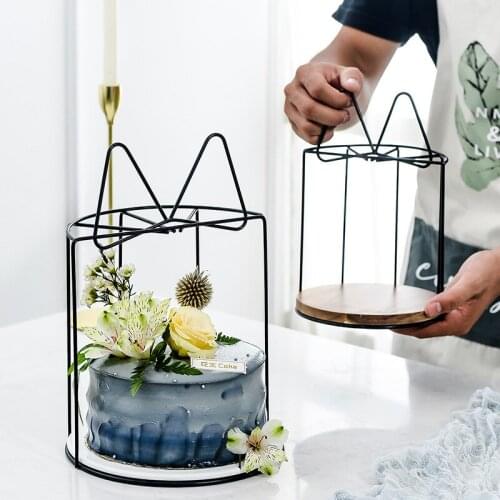 Round Cake Stand Dessert Display Plate Cake Rack Base Dessert Stand Round Cake Display Wedding Birthday Cupcake Holder