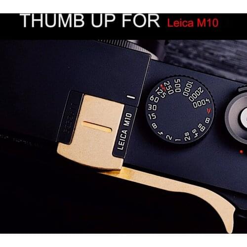 Hot Shoe Cover Copper Thumb UP Metal Thumb Rest Thumb Grip For Leica M10