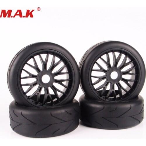 1/8 scale car off-road rubber tires and wheel rim model toys for HPI HSP RC car buggy toys accessories parts
