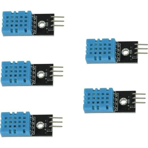 5pcs Dht11 Temperature Humidity Sensor Module For Arduino Raspberry Pi 2 3