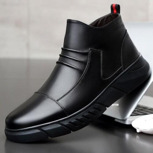 Boots Shoes Mens Fashion Autumn New Mens High Top Shoes Casual Zapatillas Hombre Chaussure Homme