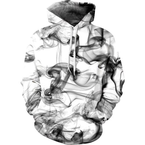 New cartoon 3d-printed mens and womens long-sleeved hooded sweatshirts 2019 casual thin womens hooded hoodies