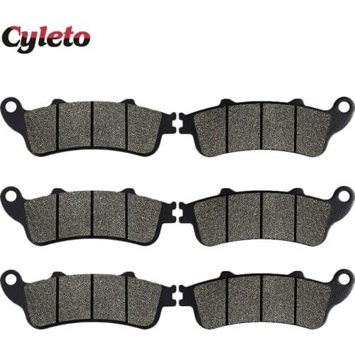 Motorcycle Front and Rear Brake Pads for HONDA VFR800 Interceptor CBR1100 XX CBR1100XX Blackbird ST1100 ST1300 GL1800 Goldwing