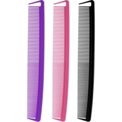 Professional Anti-static Comb Wide Fine Teeth Hair Hairdressing Barbers Salon Cutting Styling Combs