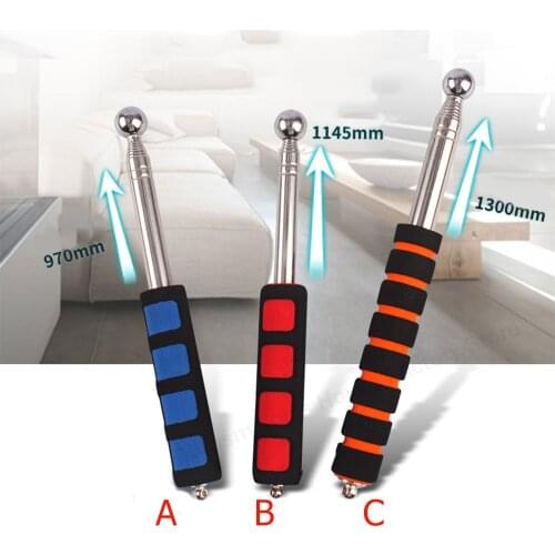 Telescopic Hollow Inspection Hammer Roofing Sound Detection Hammer Decorated Room Ground Wall Inspection Tool Test Hammer