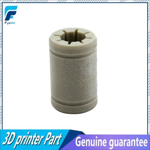 1pc Solid Polymer LM8UU Bearing 8mm Shaft VS Drylin RJ4JP-01-08 Anet Bearing ID 8mm For Anet Prusa i3 3D Printer