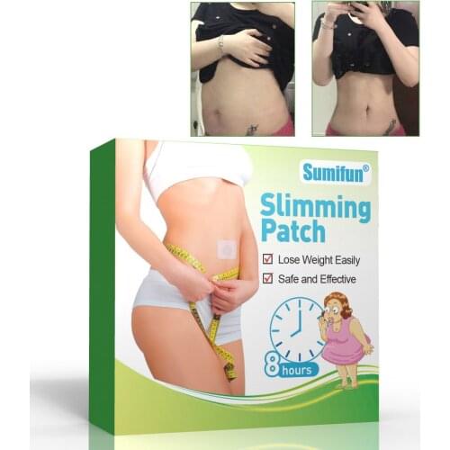 Brand 10Pcs Slimming Patch Stickers Chinese Medical Plaster Fat Burning Weight Lose Natural Herbs Navel Body Shaping Patch