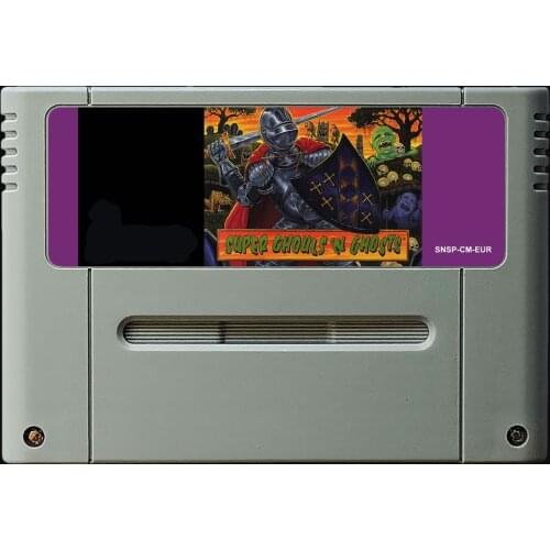 16Bit Games ** Super Ghouls 'N Ghosts ( PAL EUR Version!! )