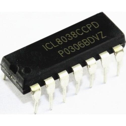 5PCS Brand New ICL8038CCPD ICL8038 DIP-14 NEW