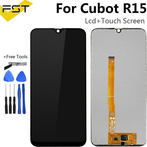 6.26'' Original For Cubot R15 LCD Display and Touch Screen Digitizer Mobile Phone lcd sensor For CUBOT R15 PRO LCD With Frame