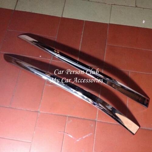 ABS Chrome Front Corner Lip Bumper Protector Cover Grille Molding Garnish Trims For Chevrolet Trax 2014-2018 Car Accessories