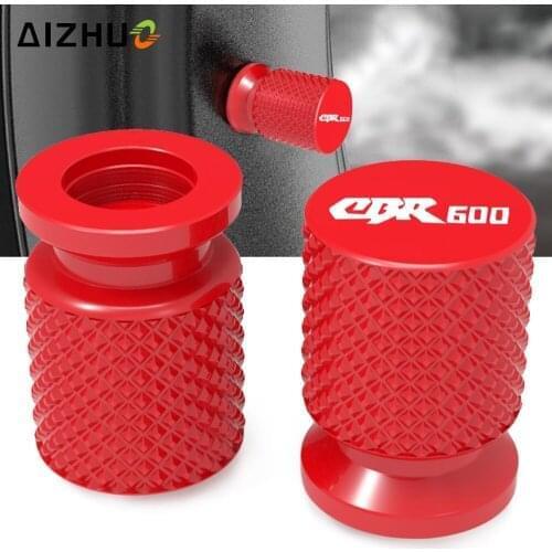 Motorcycle FOR HONDA CBR600 F2 F3 F4 F4i 1991-2007 2006 CNC Aluminum Tire Valve Wheel Tyre Air Port Cover Cap CBR600 Accessories