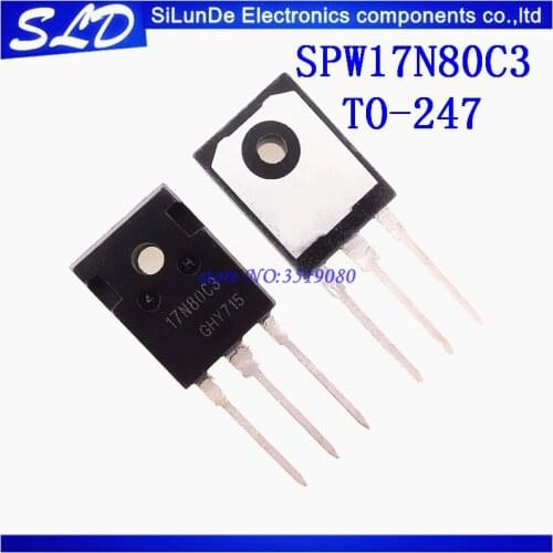 Free Shipping 20pcs/lot SPW17N80C3 17N80C3 17N80 TO-3P TO247 new and original in stock