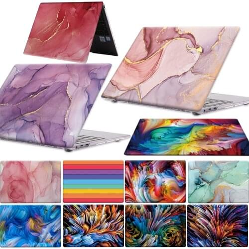 Laptop Hard Shell Cover Case for HUAWEI MateBook 13 /14 / X Pro 13.9/MateBook D 14/D15 Dust-proof Unisex Laptop Cover Case