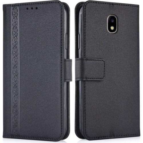 3d Embossed Leather Case for Samsung Galaxy J5 2017 J530 J530F 5.2'' SM-J530F Back Cover Wallet Case With Card Pocket