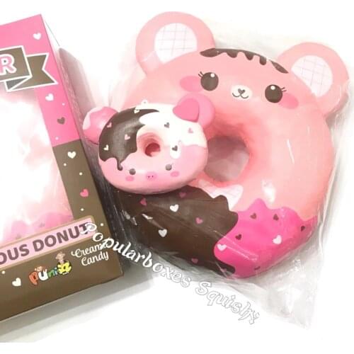 Creamiicandy yummiibear super humongous donut squishy Slow Rising Gift Toy