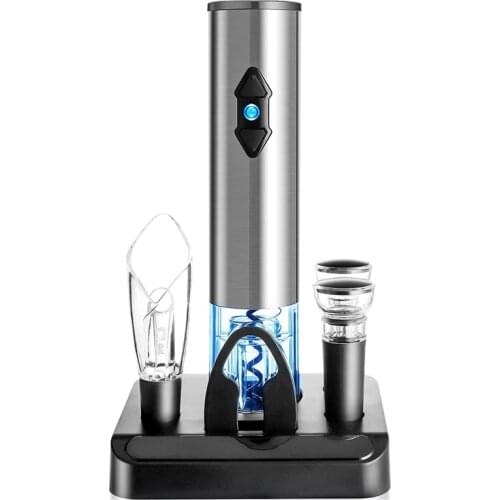 Electric Wine Bottle Opener,Automatic Wine Opener Gift Set Wine Opener Electric for Kitchen Bar Restaurant