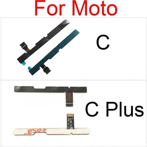Power & Volume Flex Cable For Motorola MOTO C Play Plus XT1723 XT1724 Side Key Button Switch Flex Cable Replacement Repair