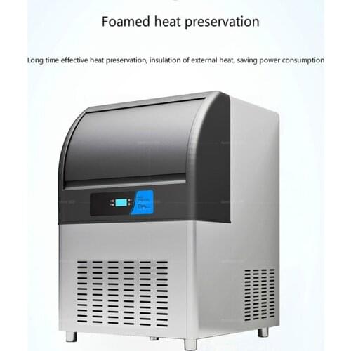 Commercial large-volume ice maker electric square ice ice making machine