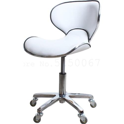 Bar chair beauty stool lifting pulley work bench beauty salon master chair hairdressing technician swivel chair stool net