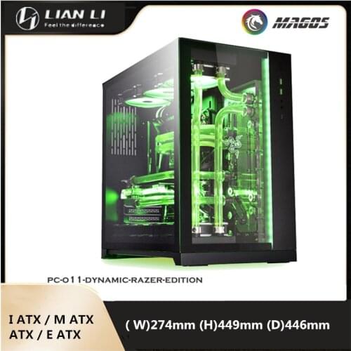 LIAN LI Bauhaus Razer Joint chassis PC Case Water Cooling Computer Case DIY,Case Side Show PC Gaming Housing Cabinet