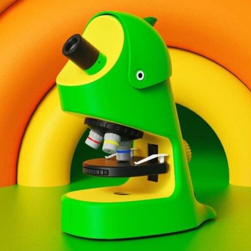 2021 New Kids Microscope DINOXSCOPE, cute design for kids, student, christmas gift, festival