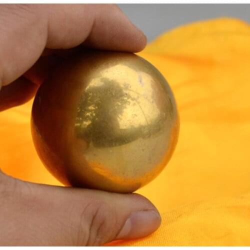5.6.8cm pure copper Ball handball fitness ball craft ornaments