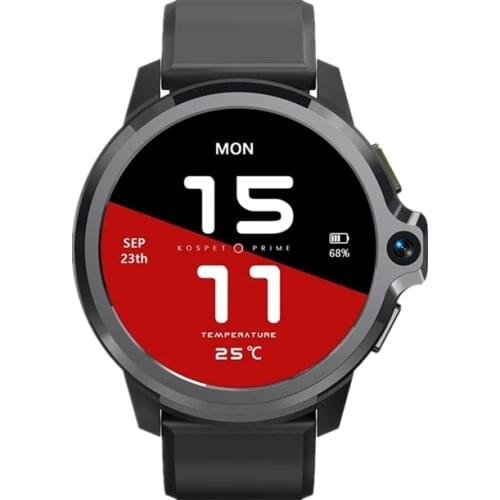 KOSPET PRIME S 1GB 16GB Smart Watch Men Dual Mode Bluetooth GPS Camera Video 4G Call SIM Android Life Waterproof Smartwatch