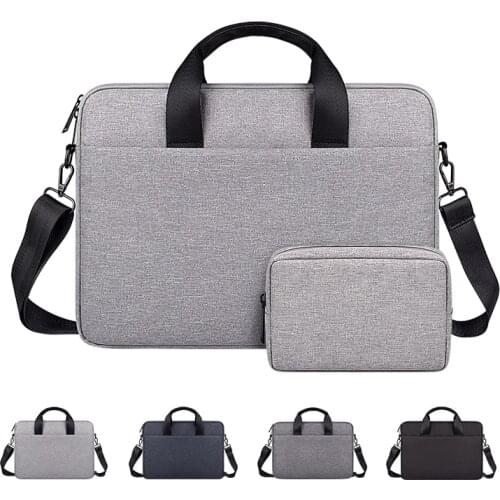 Laptop Handbag Sleeve Protective Shoulder Bag 12 13.3 14 15.6 inch Notebook Carrying Case For Macbook Air ASUS Acer Lenovo Dell