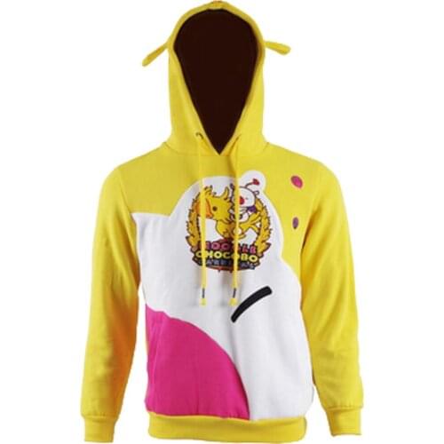 Final Fantasy Hoodie Noctis Cosplay Moogle Chocobo Carnival Hoodie Jacket Halloween Zipper Coat Outfit Cosplay