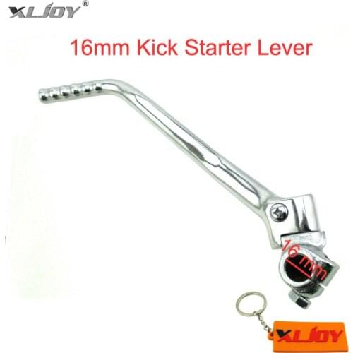 XLJOY Strength Steel 16mm Kick Starter Lever For 140cc 150cc 160cc 200cc 250cc Pit Dirt Bike Motorcycle Motocross