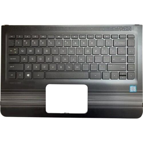 LCD Back Cover/Front Bezel/Hinges/Palmrest/Bottom Case 856003-001 856037-001 856005-001 For HP Pavilion X360 13-U Series Silver