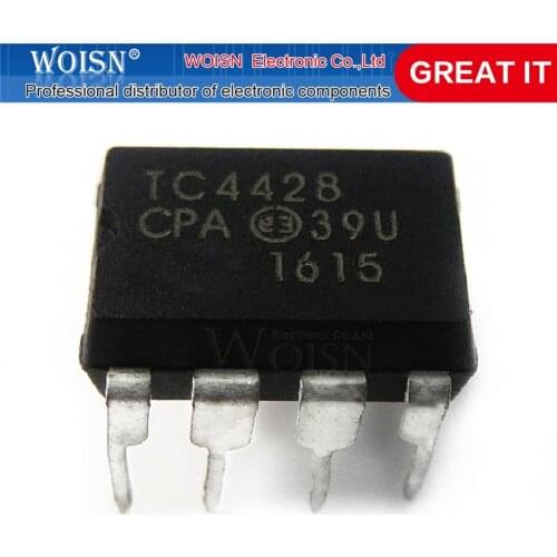 5pcs/lot TC4428CPA TC4428 TC4429CPA TC4429 DIP-8 In Stock