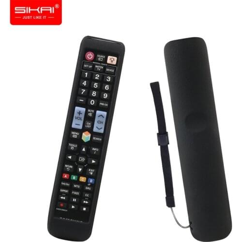 Covers for Samsung BN59-01178W AA59-00652A AA59-00594A AA59-00582A HDTV Remote Control SIKAI Silicone Protective Cases Anti-Lost
